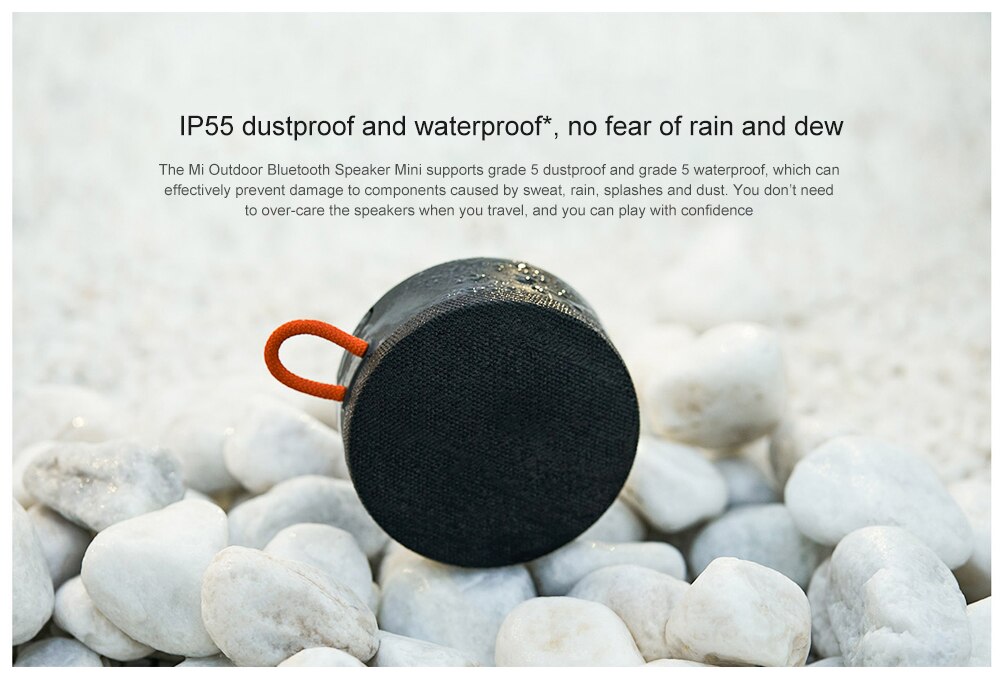 Xiaomi Mi portable bluetooth 5.0 haut-parleur étanche à la poussière étanche 10 heures d'autonomie en plein air haut-parleur sans fil