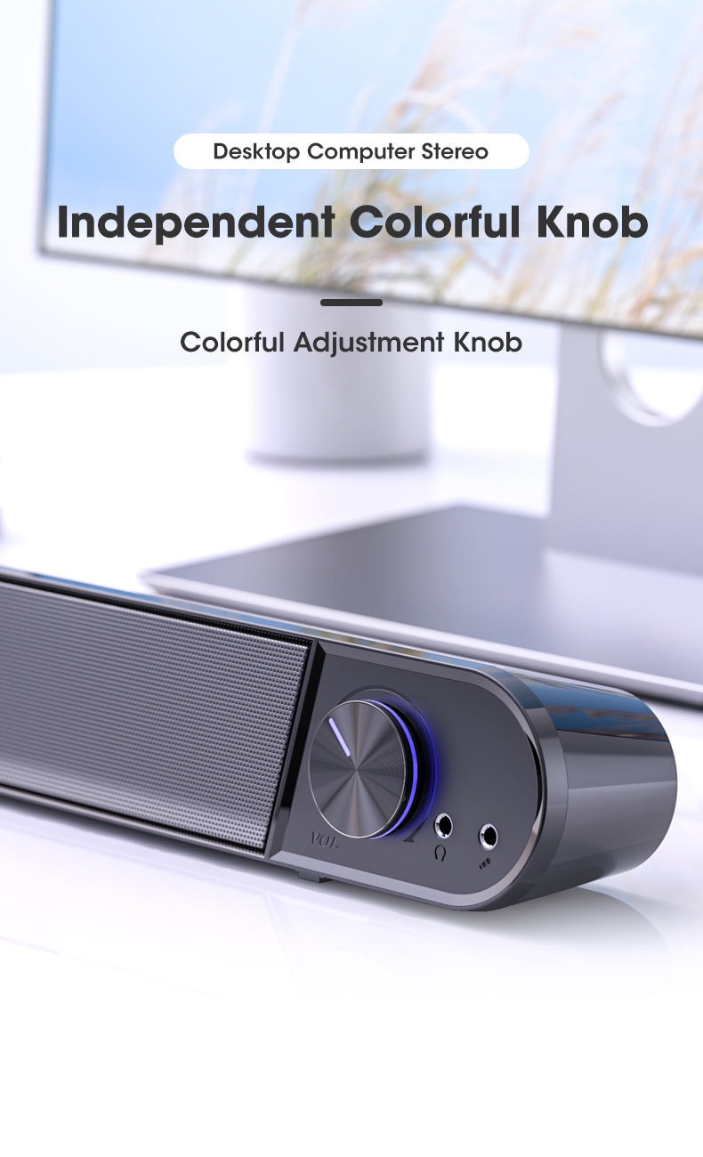 Barre de haut-parleur pour ordinateur Barre de haut-parleur pour ordinateur