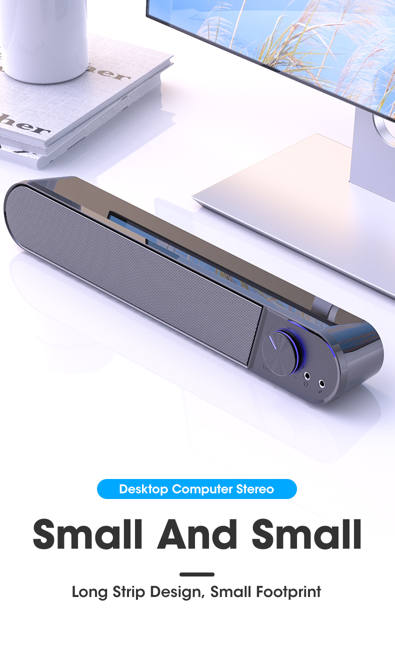 Barre de haut-parleur pour ordinateur Barre de haut-parleur pour ordinateur