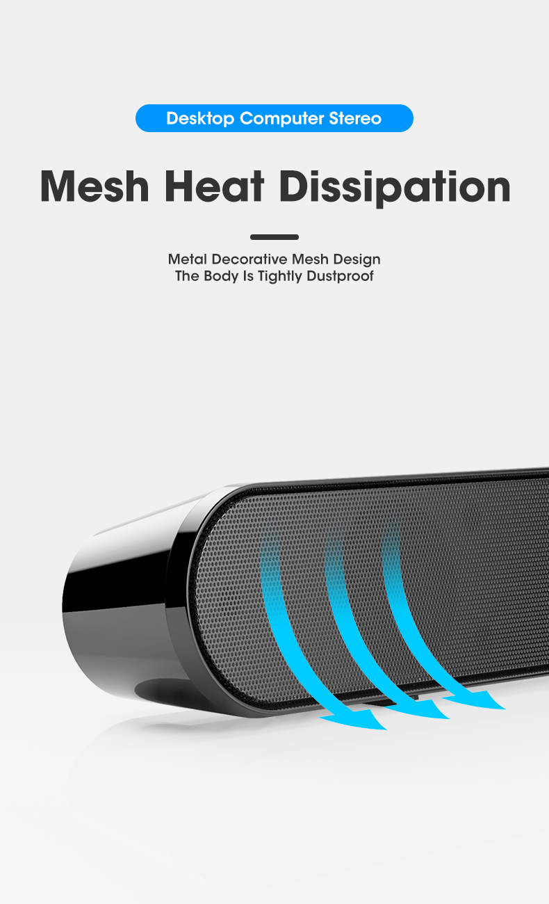 Barre de haut-parleur pour ordinateur Barre de haut-parleur pour ordinateur