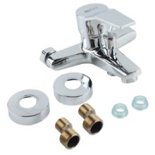 2020 en Stock! Robinet de douche baignoire robinet de douche Triple robinet de douche froide chaude robinet de baignoire mural robinet d’eau pour salle de bain