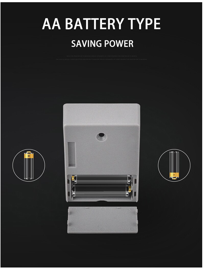 NAIERDI Invisible Capteur Serrure EMID IC Carte Tiroir D'armoire Numérique Intelligent Serrures Électroniques Pour Armoire Meubles Quincaillerie