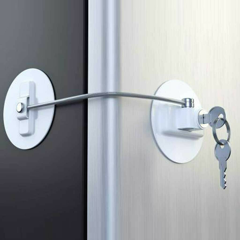 Serrure de porte pour réfrigérateur et congélateur, 1 pièce, verrouillage de sécurité pour enfants et bébés