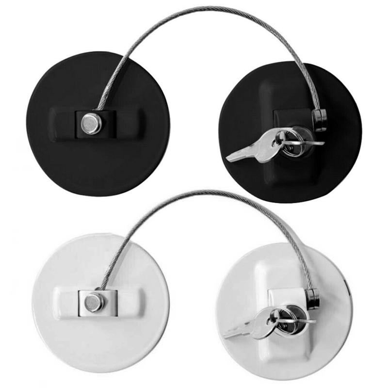 Serrure de porte pour réfrigérateur et congélateur, 1 pièce, verrouillage de sécurité pour enfants et bébés