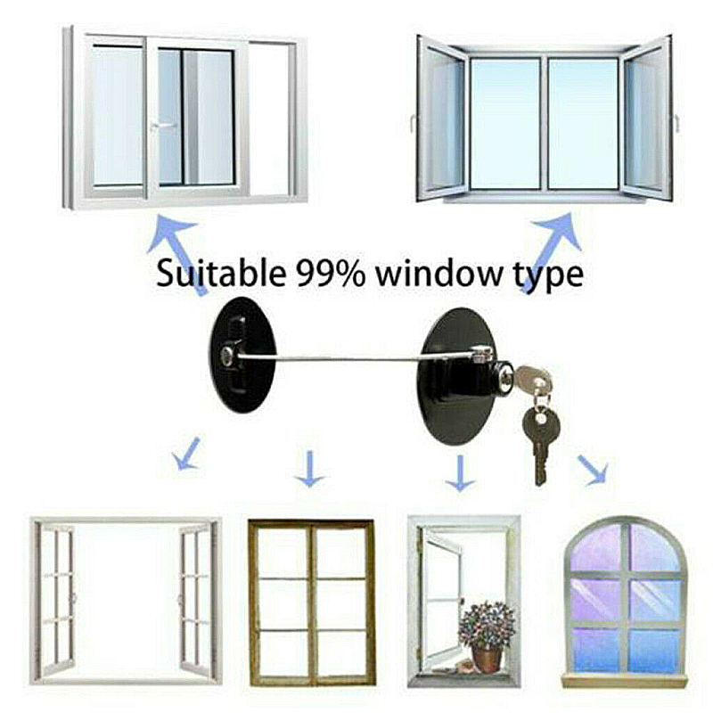 Serrure de porte pour réfrigérateur et congélateur, 1 pièce, verrouillage de sécurité pour enfants et bébés