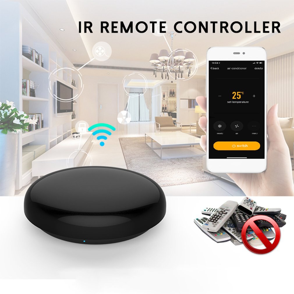 WiFi IR contrôle Hub Smart Home Blaster infrarouge télécommande sans fil via la vie intelligente Tuya APP travail maison offre spéciale