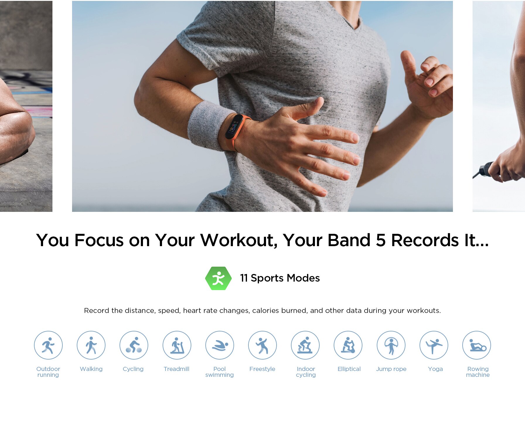 2020 nouveau Amazfit bande 5 Bracelet intelligent couleur affichage fréquence cardiaque Fitness Tracker étanche Bluetooth 5.0 Sport Bracelet intelligent