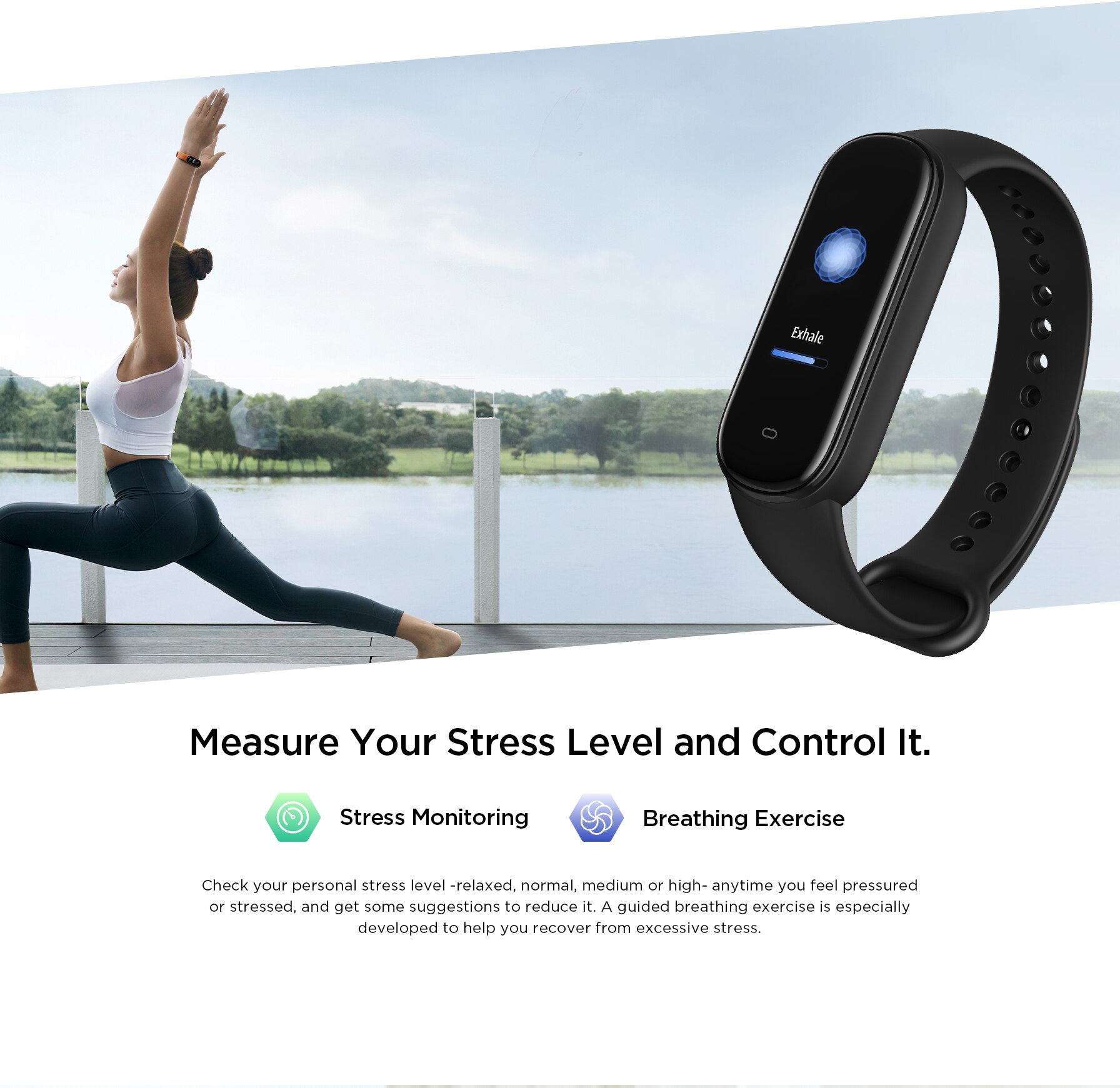 2020 nouveau Amazfit bande 5 Bracelet intelligent couleur affichage fréquence cardiaque Fitness Tracker étanche Bluetooth 5.0 Sport Bracelet intelligent