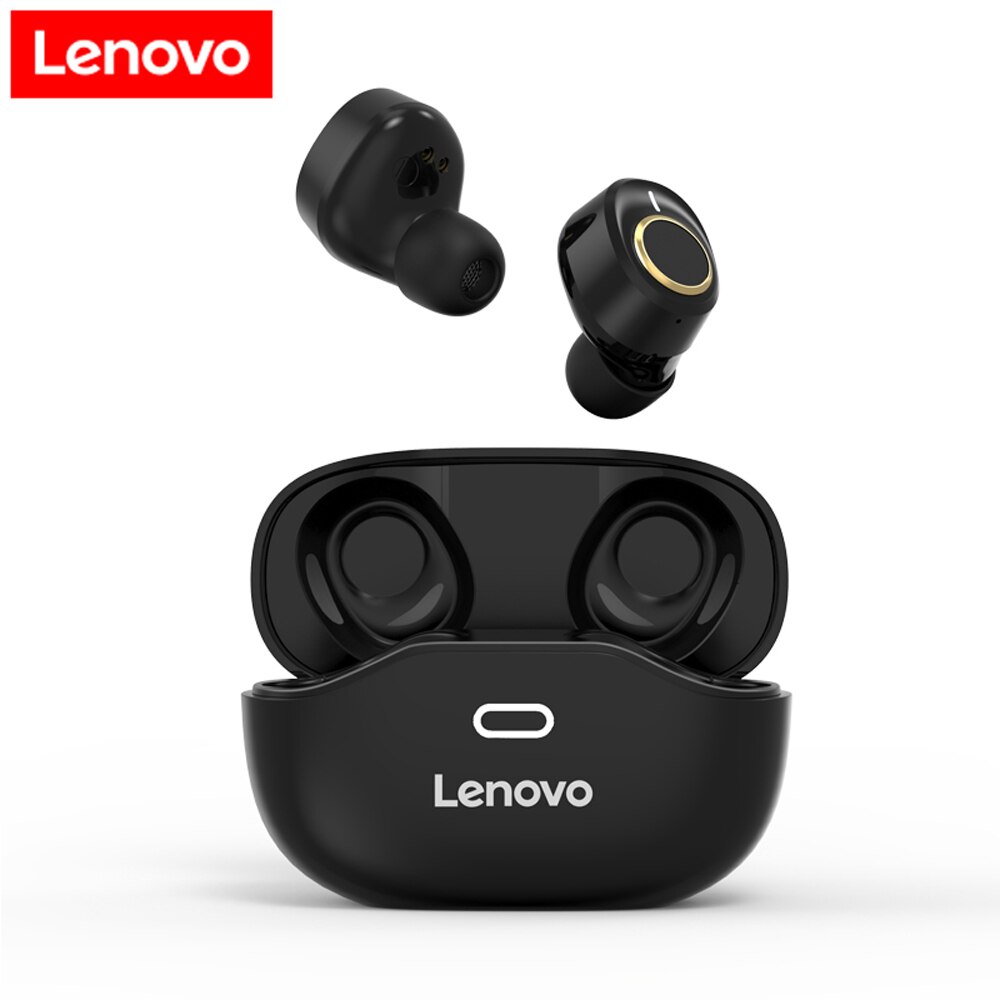 Lenovo X18 TWS sans fil écouteur Bluetooth 5.0 double stéréo basse 350MAH HiFi musique avec micro pour Android IOS Smartphone