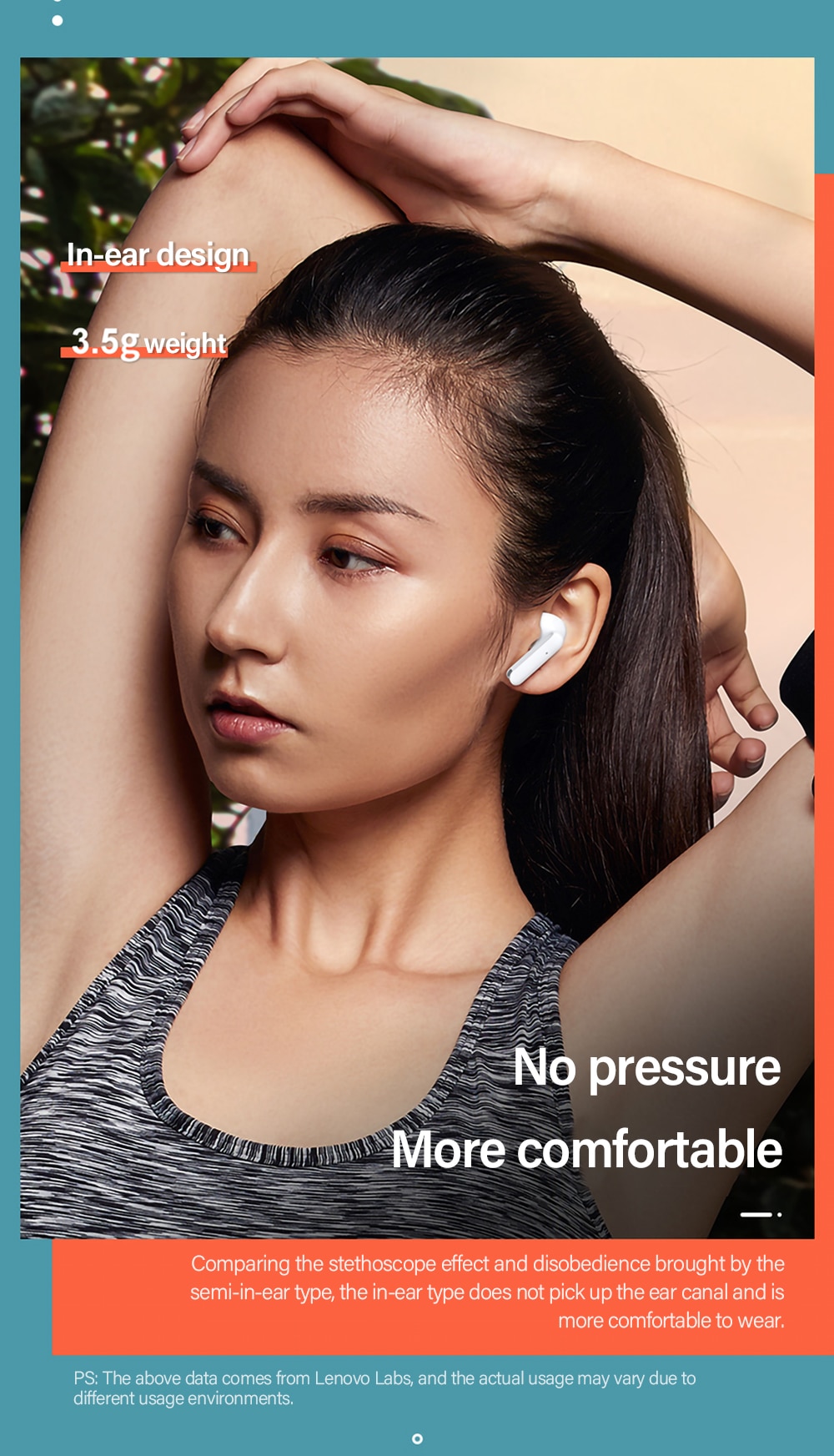 Lenovo XT90 casque sans fil stéréo HD parlant avec micro casque tactile contrôle écouteurs auriculares bluetooth 5.0 300mAh Lenovo XT90 casque sans fil stéréo HD parlant avec micro casque tactile contrôle écouteurs auriculares bluetooth 5.0 300mAh