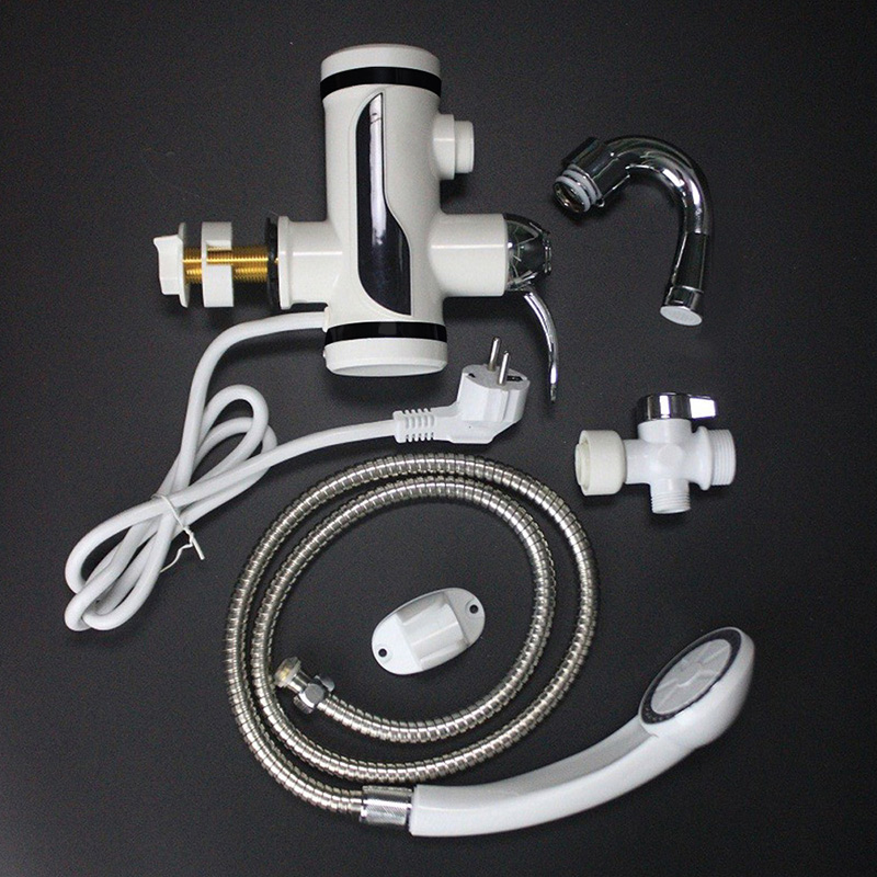 3000W instantané électrique douche chauffe-eau instantané robinet chaud cuisine électrique robinet eau chauffage instantané chauffe-eau