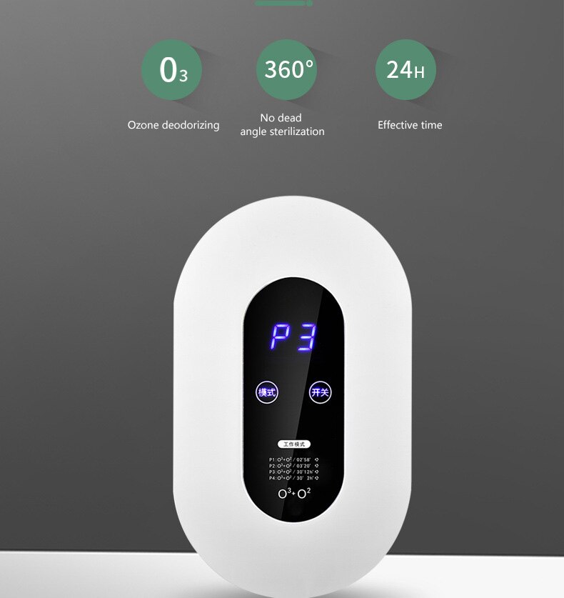 Générateur d'ozone 220v, déodorant intelligent au formaldéhyde, purificateur d'air, déodorant pour cuisine, toilettes