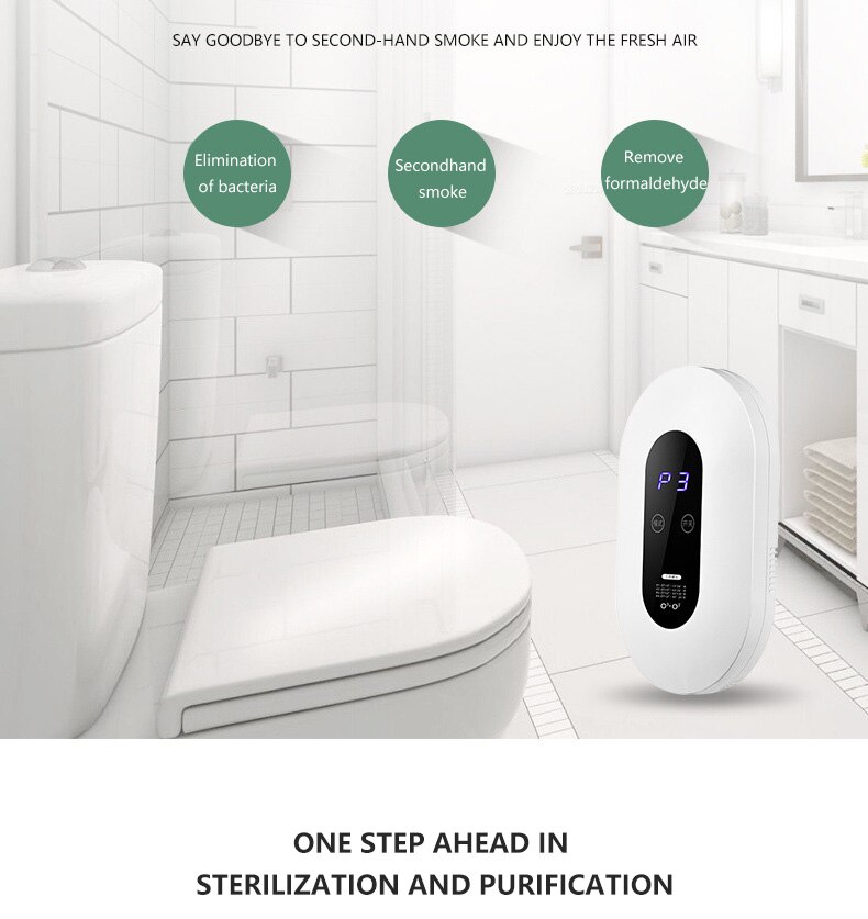 AG – générateur d'ozone 220v, déodorant intelligent, purificateur d'air au formaldéhyde, déodorant, pour cuisine, toilettes