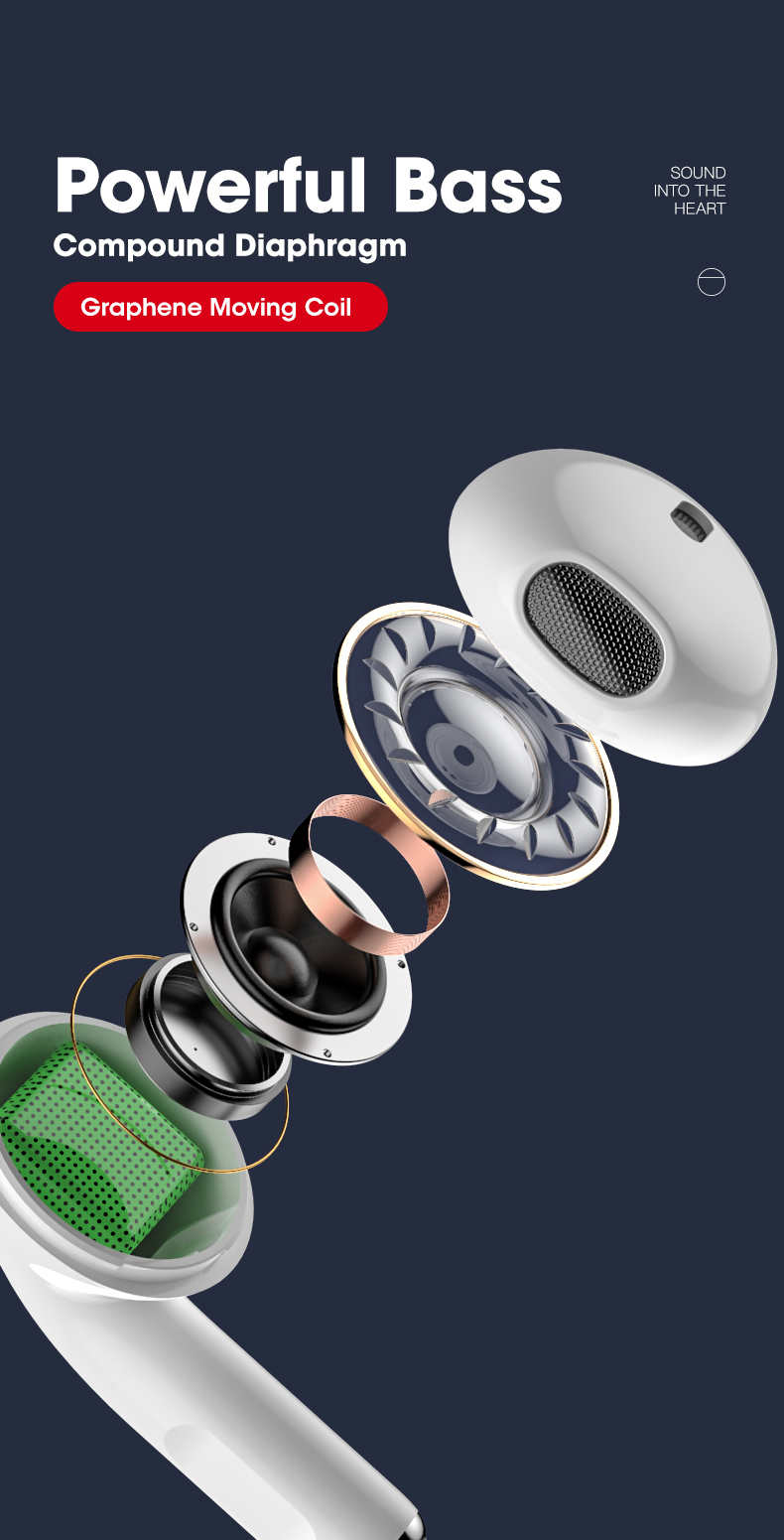 Écouteurs sans fil TWS pour Huawei PK freebud 3 écouteurs Bluetooth casque avec Microphone contrôle tactile pour casque Xiaomi