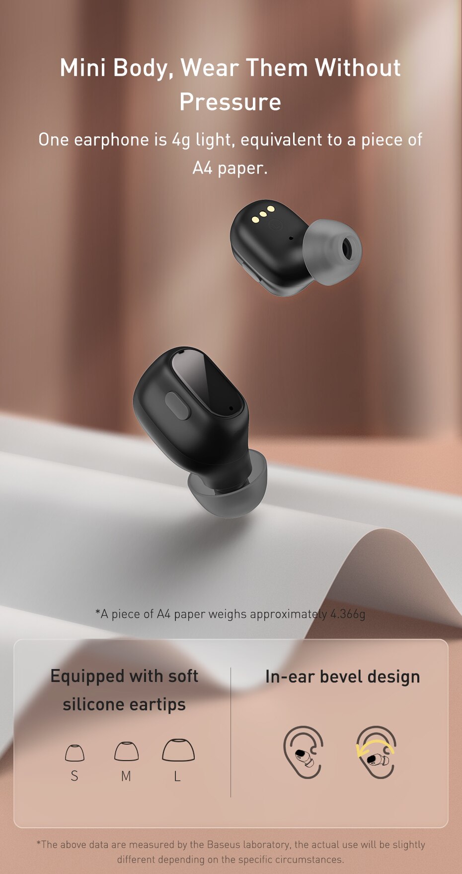 Baseus WM01 Plus TWS sans fil écouteur Bluetooth casque 5.0 véritable sans fil écouteurs dans les écouteurs pour iPhone 12 Pro Xiaomi