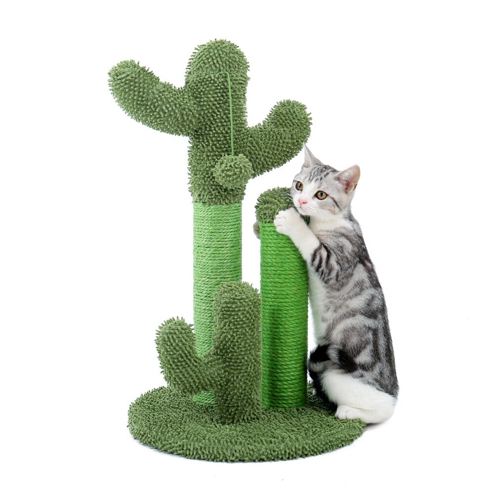 Arbre à chat en forme de Cactus, jouets pour animaux de compagnie, avec poteaux à gratter, pour chats, chaton, escalade, jouet de protection, livraison rapide Arbre à chat en forme de Cactus, jouets pour animaux de compagnie, avec poteaux à gratter, pour chats, chaton, escalade, jouet de protection, livraison rapide
