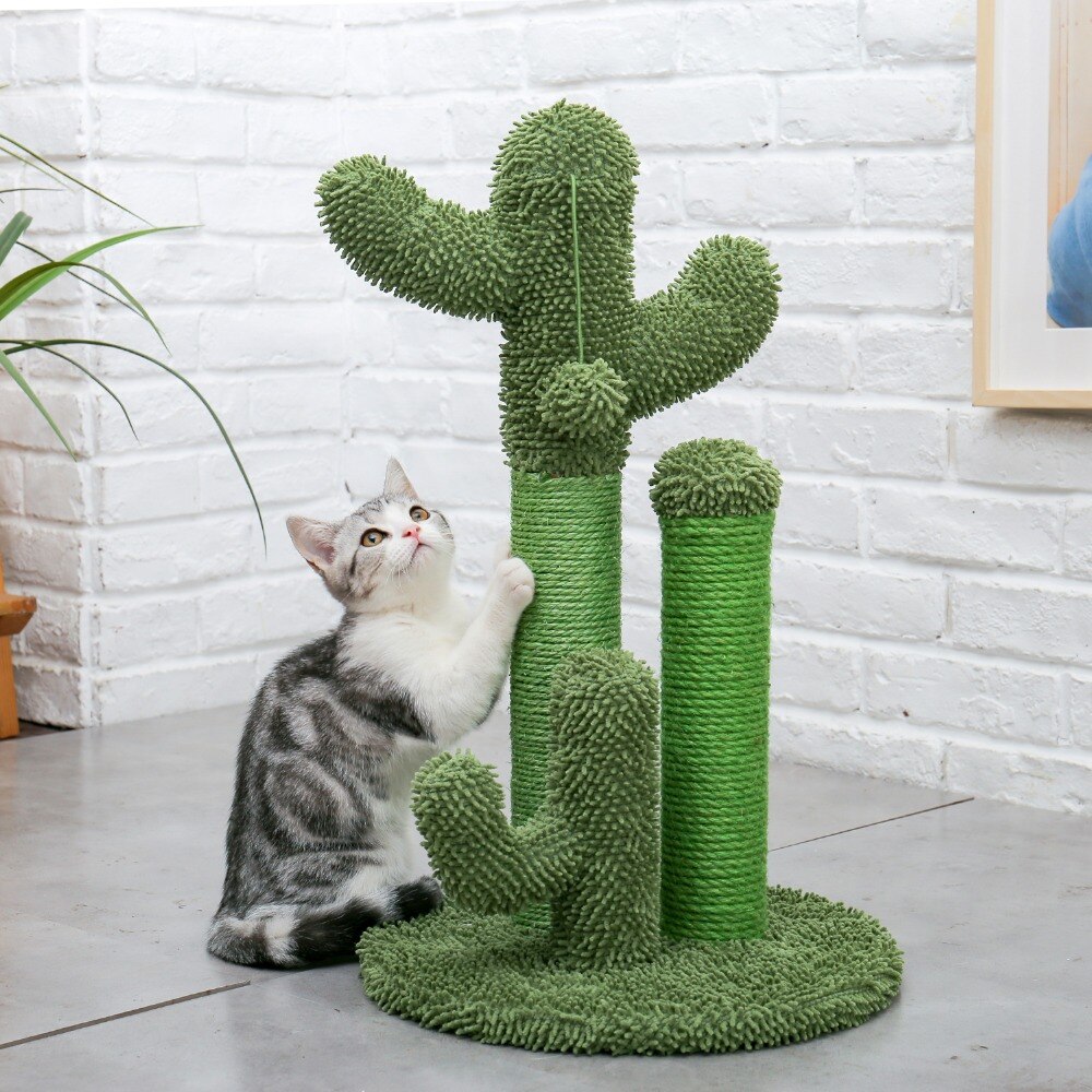 Arbre à chat en forme de Cactus, jouets pour animaux de compagnie, avec poteaux à gratter, pour chats, chaton, escalade, jouet de protection, livraison rapide Arbre à chat en forme de Cactus, jouets pour animaux de compagnie, avec poteaux à gratter, pour chats, chaton, escalade, jouet de protection, livraison rapide