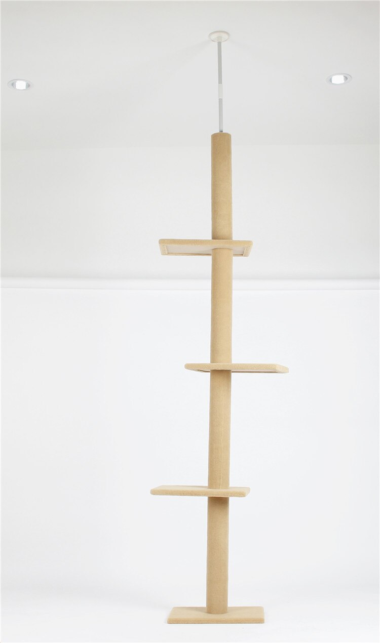 Tour condo arbre à chat de plusieurs niveaux, grattoir, maison pour animaux domestiques avec hamacs, meuble à escalader, jeux