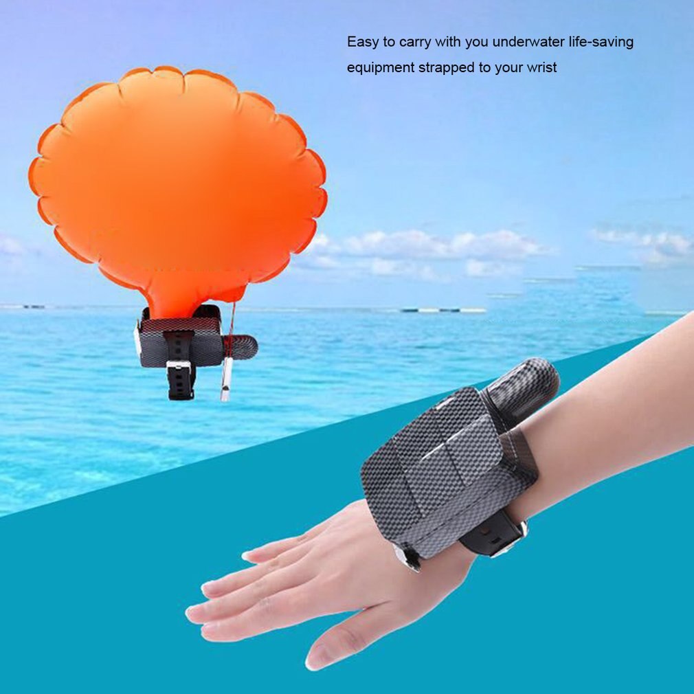 Bracelet de sauvetage pour la natation et la plongée, accessoire de contrôle des inondations, avec Airbag gonflable automatique, fournitures de plongée à la dérive