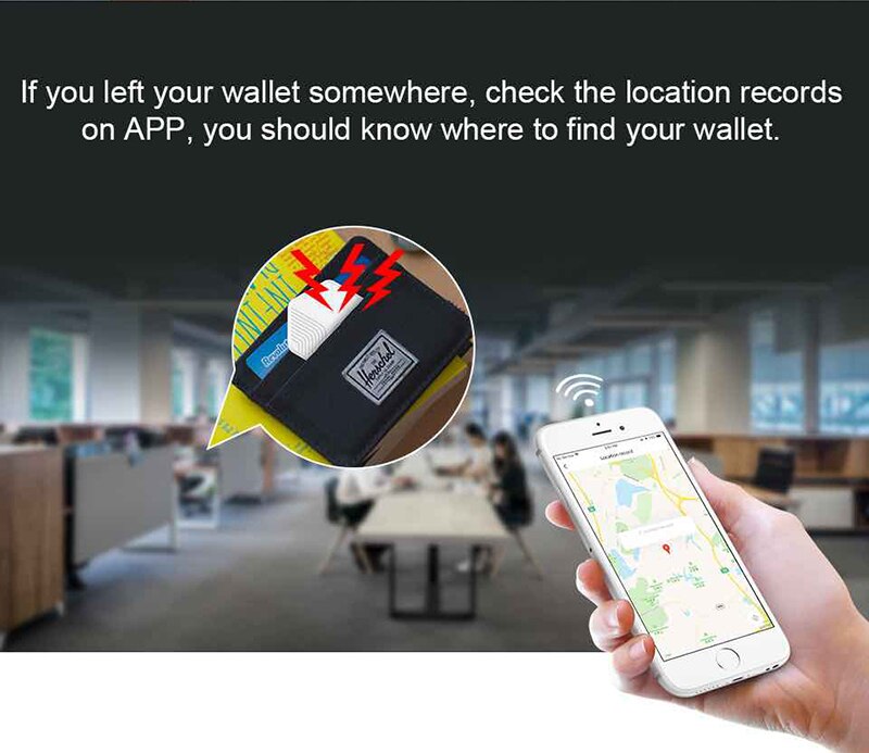Tuya APP Bluetooth détecteur intelligent alarme tuile portefeuille clés alarme localisateur en temps réel enfants animaux Anti-perte activité intelligente Trackers