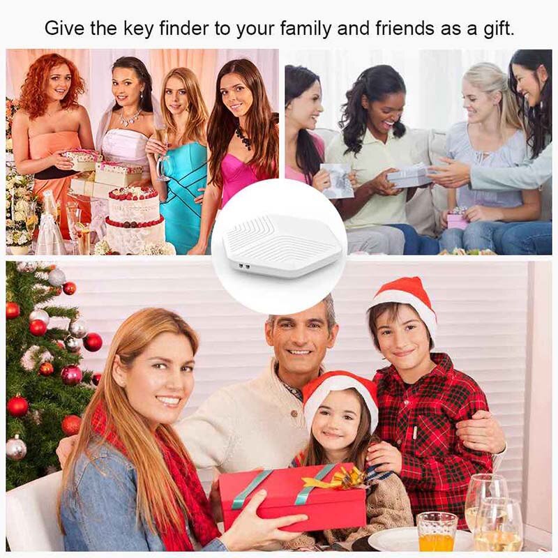 Tuya APP Bluetooth détecteur intelligent alarme tuile portefeuille clés alarme localisateur en temps réel enfants animaux Anti-perte activité intelligente Trackers