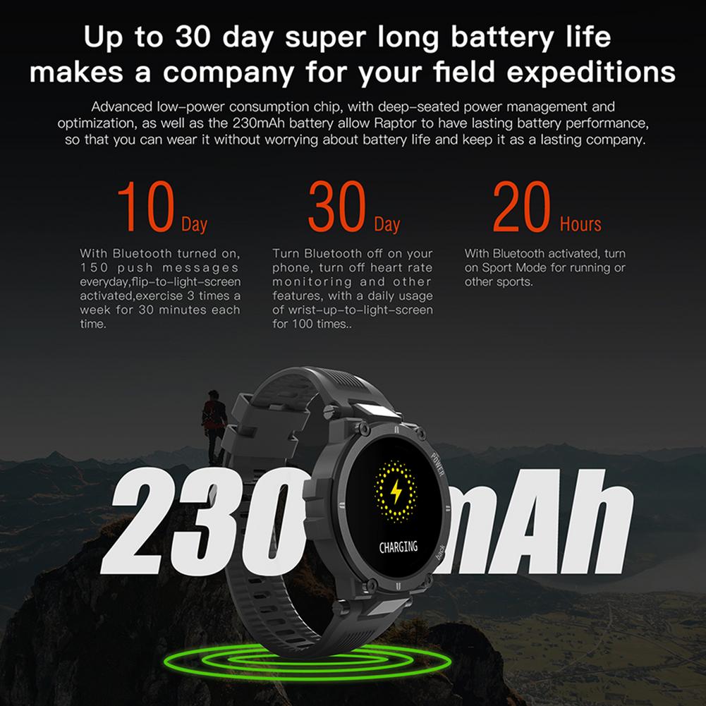 Montre connectée pour hommes et femmes, étanche ip68, moniteur de fréquence cardiaque, connexion Bluetooth, Fitness, pour KOSPET Raptor, nouvelle collection 2021 Montre connectée pour hommes et femmes, étanche ip68, moniteur de fréquence cardiaque, connexion Bluetooth, Fitness, pour KOSPET Raptor, nouvelle collection 2021