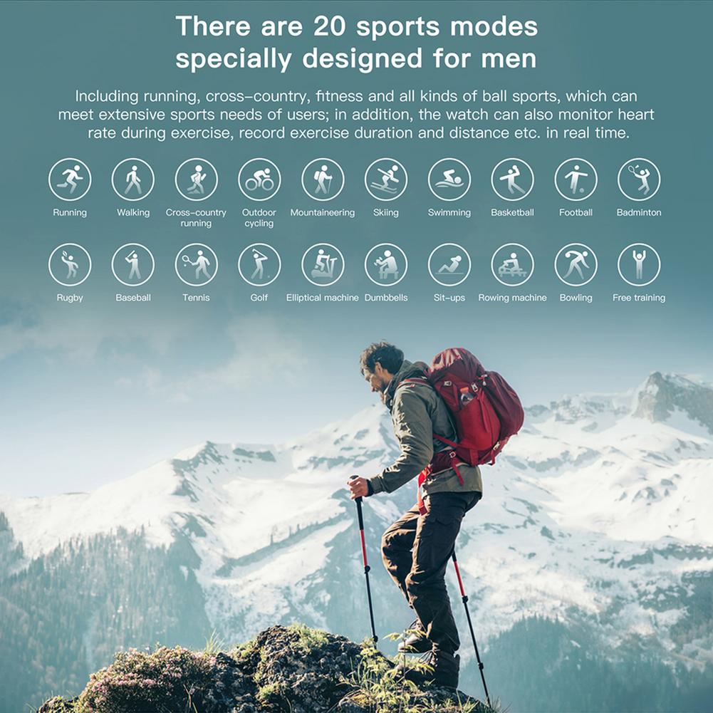 Montre connectée pour hommes et femmes, étanche ip68, moniteur de fréquence cardiaque, connexion Bluetooth, Fitness, pour KOSPET Raptor, nouvelle collection 2021 Montre connectée pour hommes et femmes, étanche ip68, moniteur de fréquence cardiaque, connexion Bluetooth, Fitness, pour KOSPET Raptor, nouvelle collection 2021