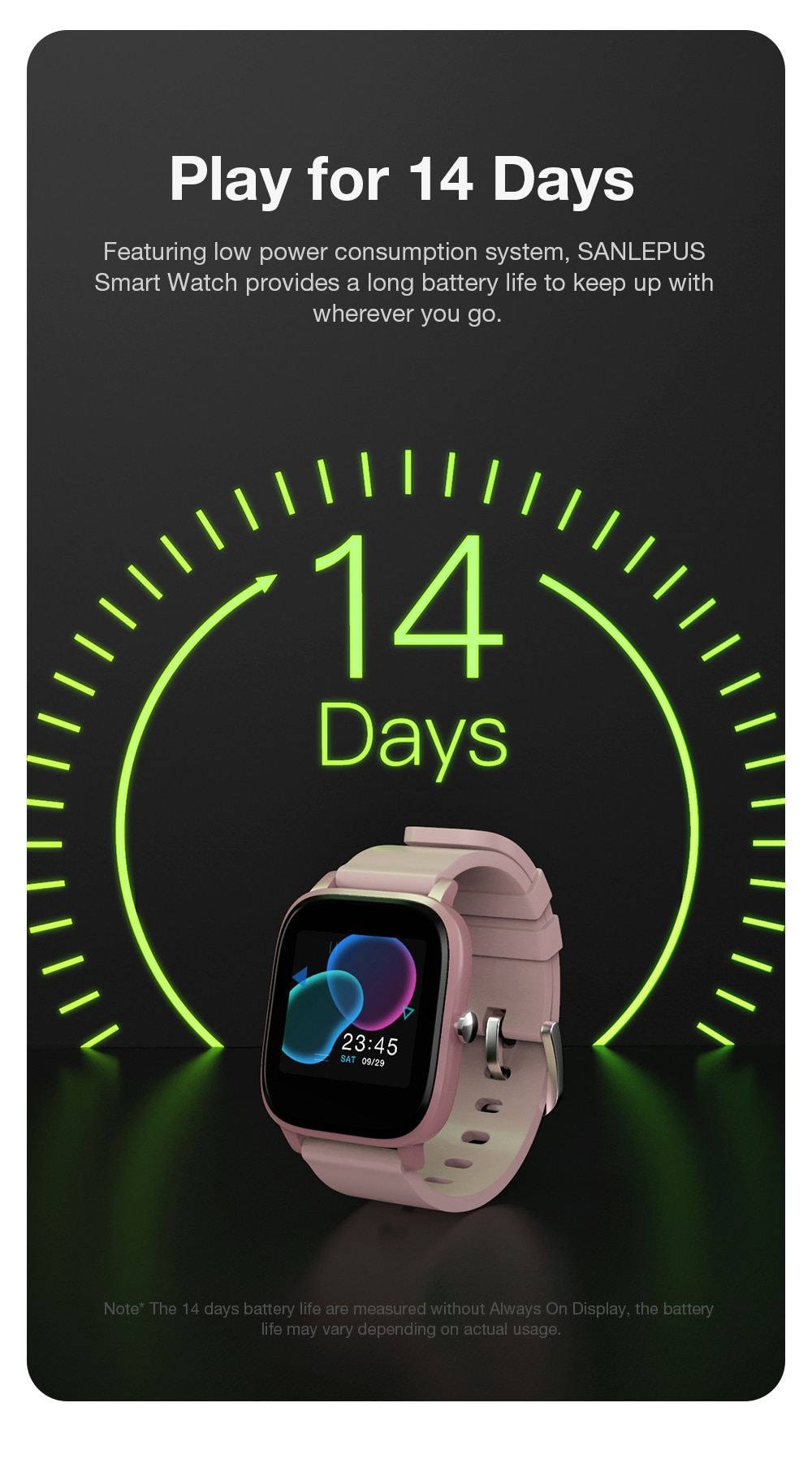 SANLEPUS – montre connectée pour hommes et femmes, Version globale, étanchéité IP67, Bracelet d'activité physique, pour Android Apple Xiaomi, nouveau, 2021