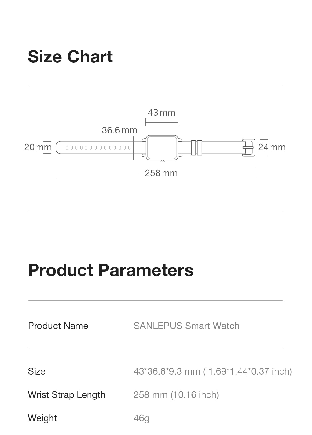 SANLEPUS – montre connectée pour hommes et femmes, Version globale, étanchéité IP67, Bracelet d'activité physique, pour Android Apple Xiaomi, nouveau, 2021