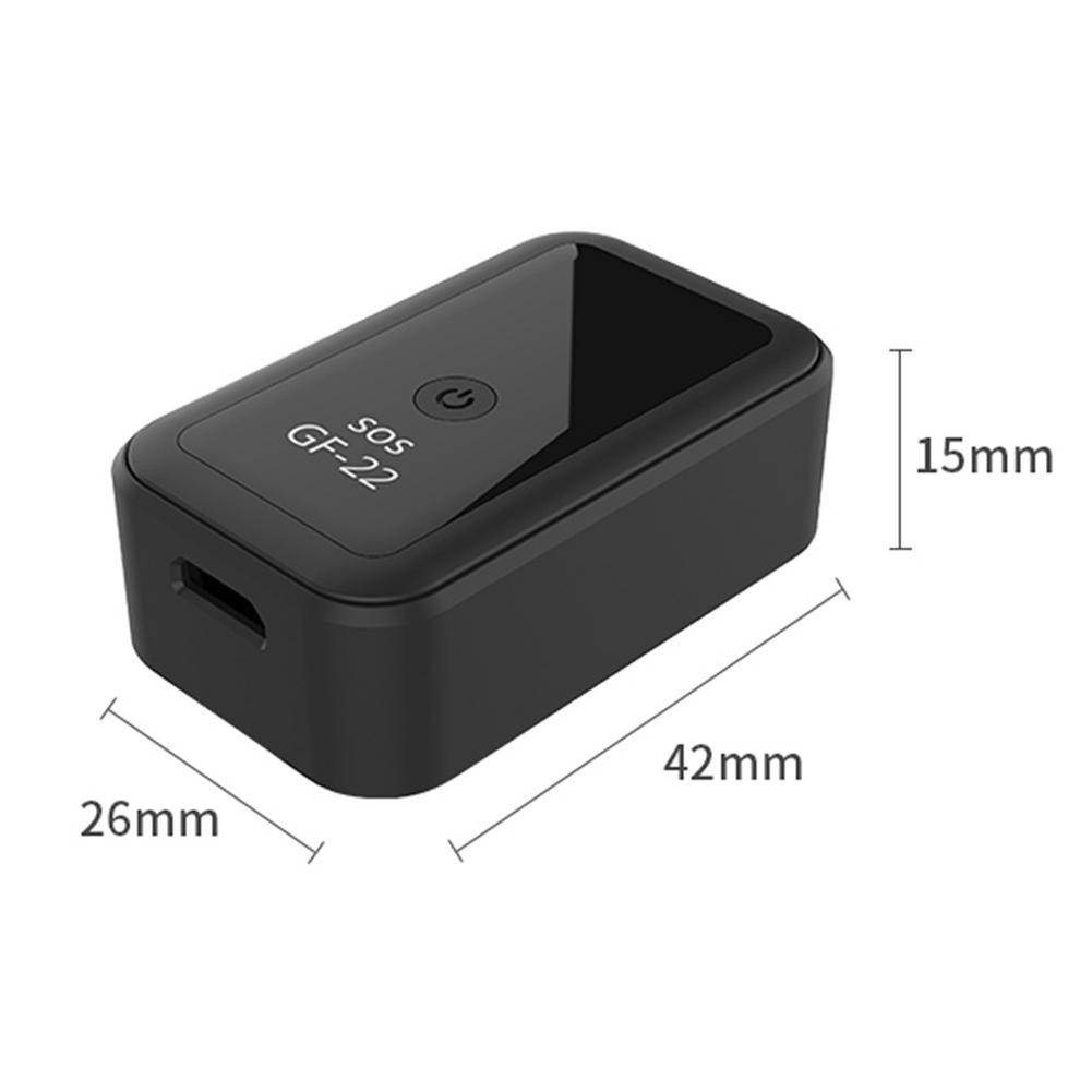 Nouveau Mini véhicule magnétique Auto GPS traqueur de voiture, commande vocale, dispositif de suivi en temps réel, localisateur WiFi + LBS + AGPS, positionnement précis