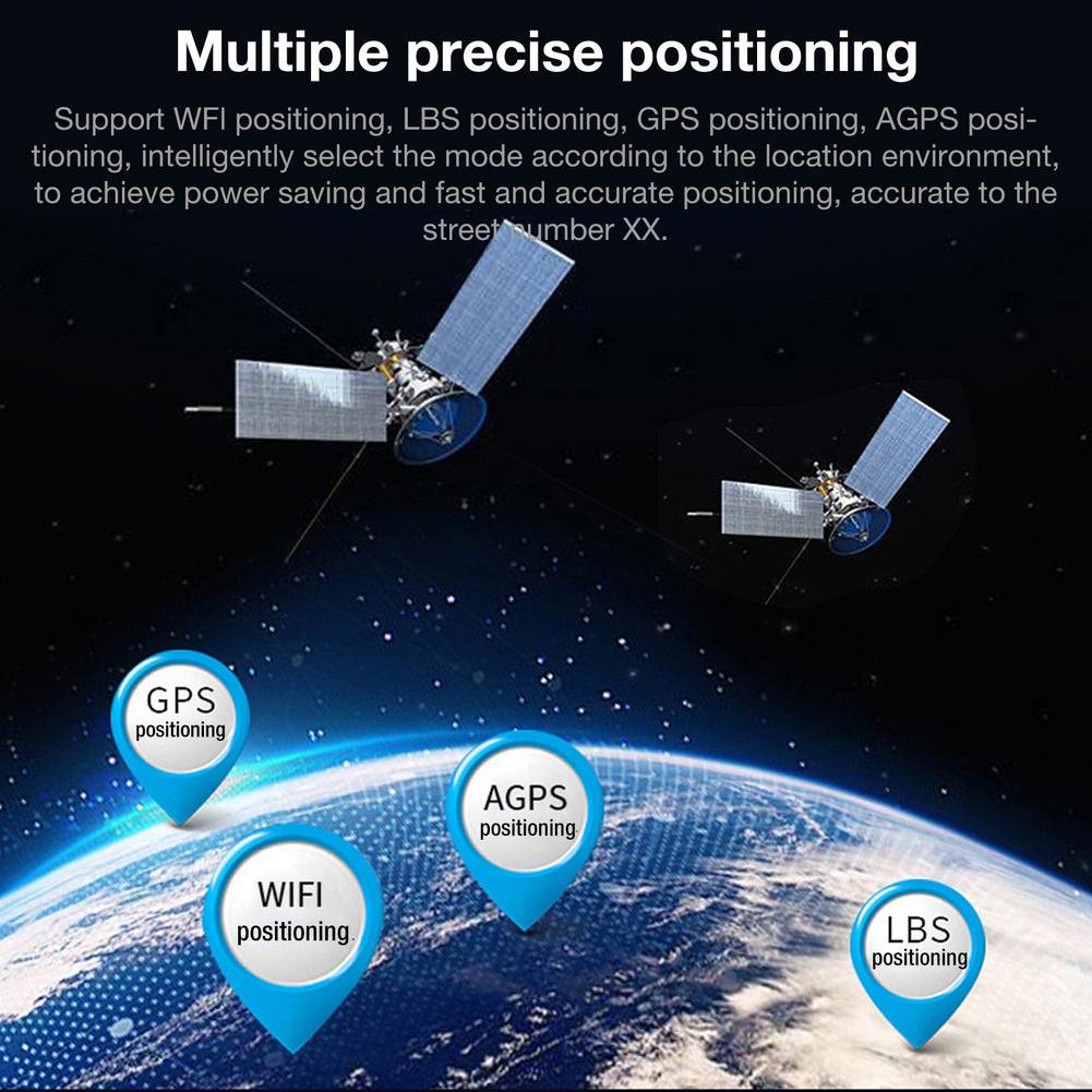 Nouveau Mini véhicule magnétique Auto GPS traqueur de voiture, commande vocale, dispositif de suivi en temps réel, localisateur WiFi + LBS + AGPS, positionnement précis