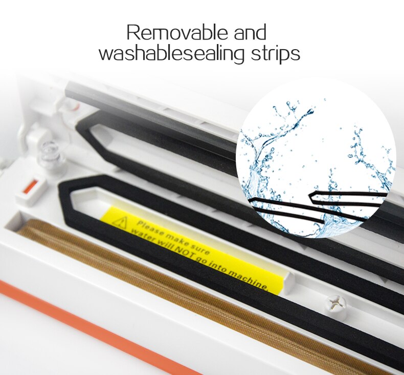 Scelleur sous vide Machine d'emballage 220V/110V ménage alimentaire scellant sous vide Film scellant sous vide emballeur y compris 15 pièces sacs