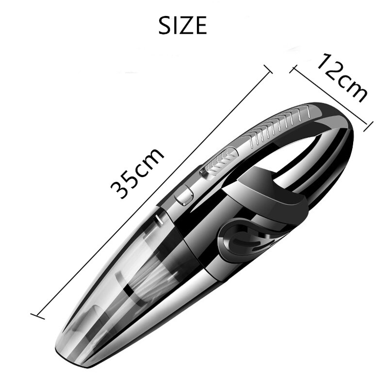 Aspirateur portatif Rechargeable portatif d'aspiration de Cyclone puissant sans fil de 3200PA facile utilisant la Charge rapide humide sec