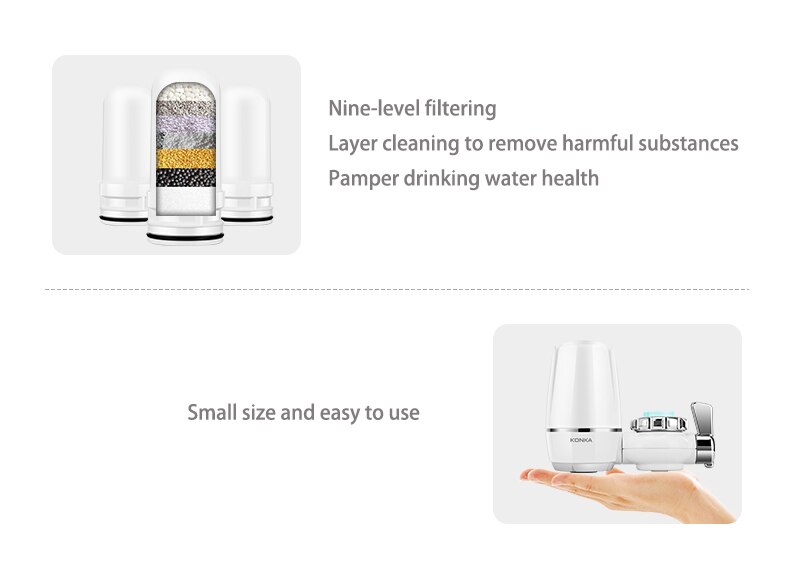 Filtre à eau pour robinet de cuisine, percolateur, lavable, en céramique, pièce de remplacement, pour l'élimination de la rouille et des bactéries Filtre à eau pour robinet de cuisine, percolateur, lavable, en céramique, pièce de remplacement, pour l'élimination de la rouille et des bactéries