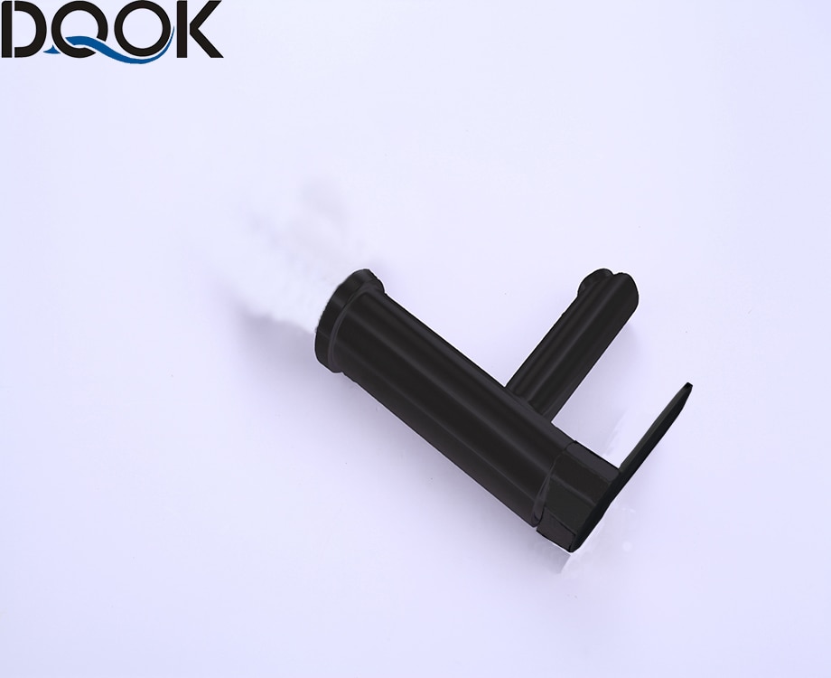 DQOK mélangeur froid/chaud, robinets de lavabo de salle de bains en nickel brossé, robinet d'évier, robinet d'eau noire, accessoires de salle de bains (tuyau non inclus