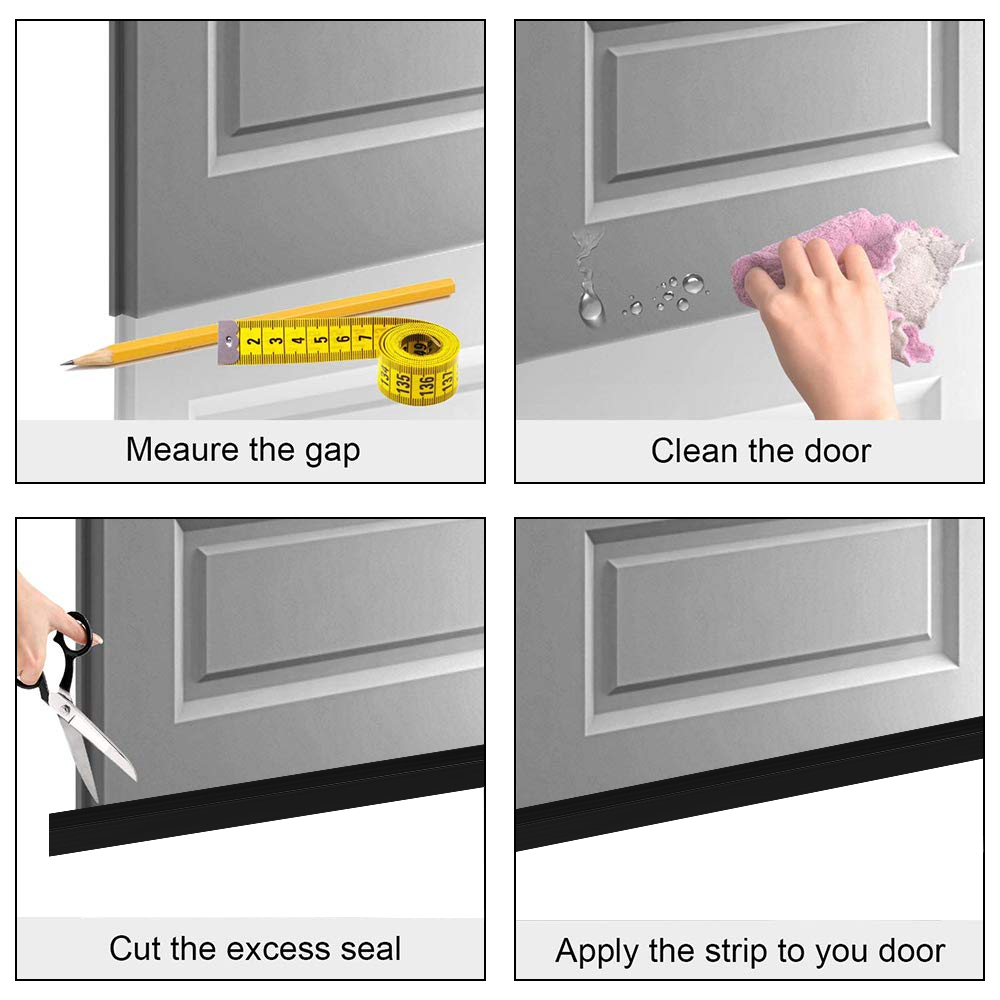 Butoir anti-vent pour fenêtre, protection contre les intempéries, économie d'énergie, isolation du bruit