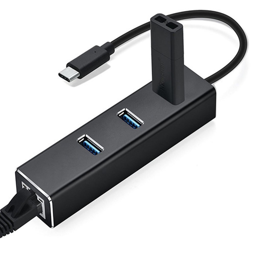Type-c 3.0HUB + Hub Gigabit 3 Ports USB 3.0 Gigabit Ethernet LAN Rj45 adaptateur réseau Hub à 1000mbps Type-c 3.0HUB + Hub Gigabit 3 Ports USB 3.0 Gigabit Ethernet LAN Rj45 adaptateur réseau Hub à 1000mbps