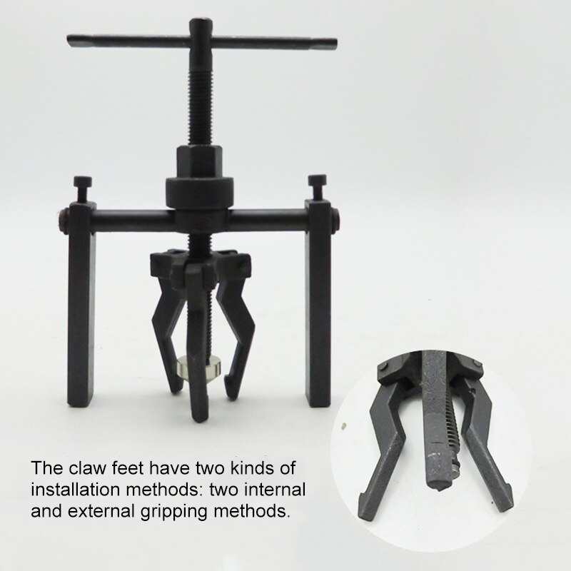 Extracteur de roulements intérieurs 3 mâchoires | En acier au carbone de haute qualité, extracteur d'engrenages, Kit de machines-outils lourdes pour l'automobile, outils de Diagnostic automobile