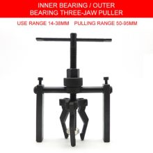 Extracteur de roulements intérieurs 3 mâchoires | En acier au carbone de haute qualité, extracteur d’engrenages, Kit de machines-outils lourdes pour l’automobile, outils de Diagnostic automobile