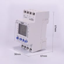 SINOTIMER 220V TM612 minuterie à deux canaux 7 jours 24 heures Programmable électronique LCD commutateur de temps numérique avec deux sorties de relais