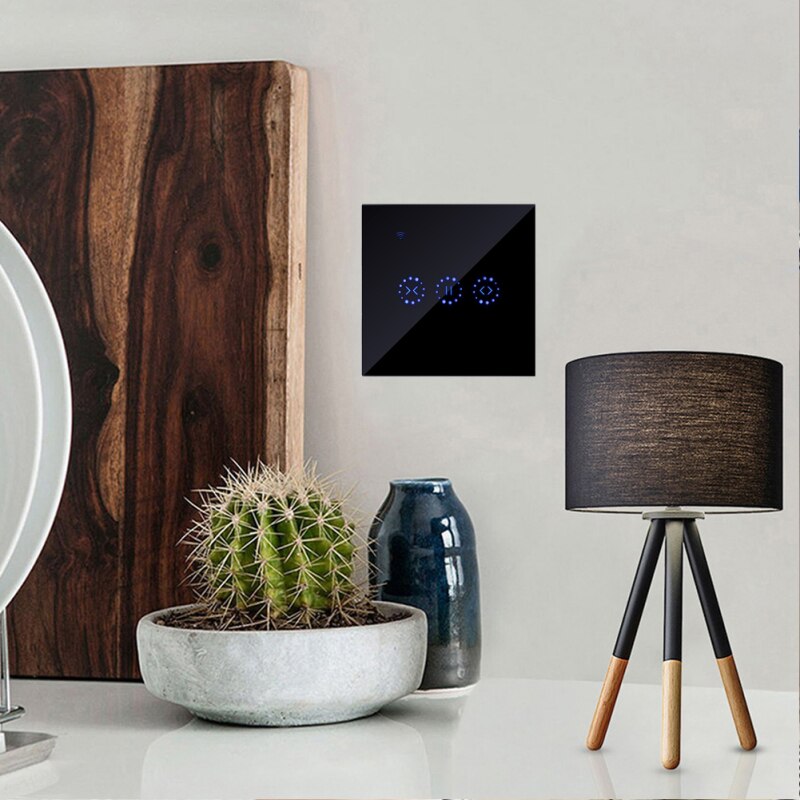 Ewelink – interrupteur tactile WiFi intelligent, 170-240V, contrôleur de bouton mural, Standard ue, pour maison connectée, Alexa, Google Home