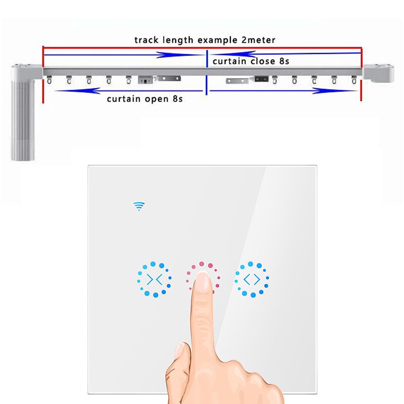 Ewelink – interrupteur tactile WiFi intelligent, 170-240V, contrôleur de bouton mural, Standard ue, pour maison connectée, Alexa, Google Home