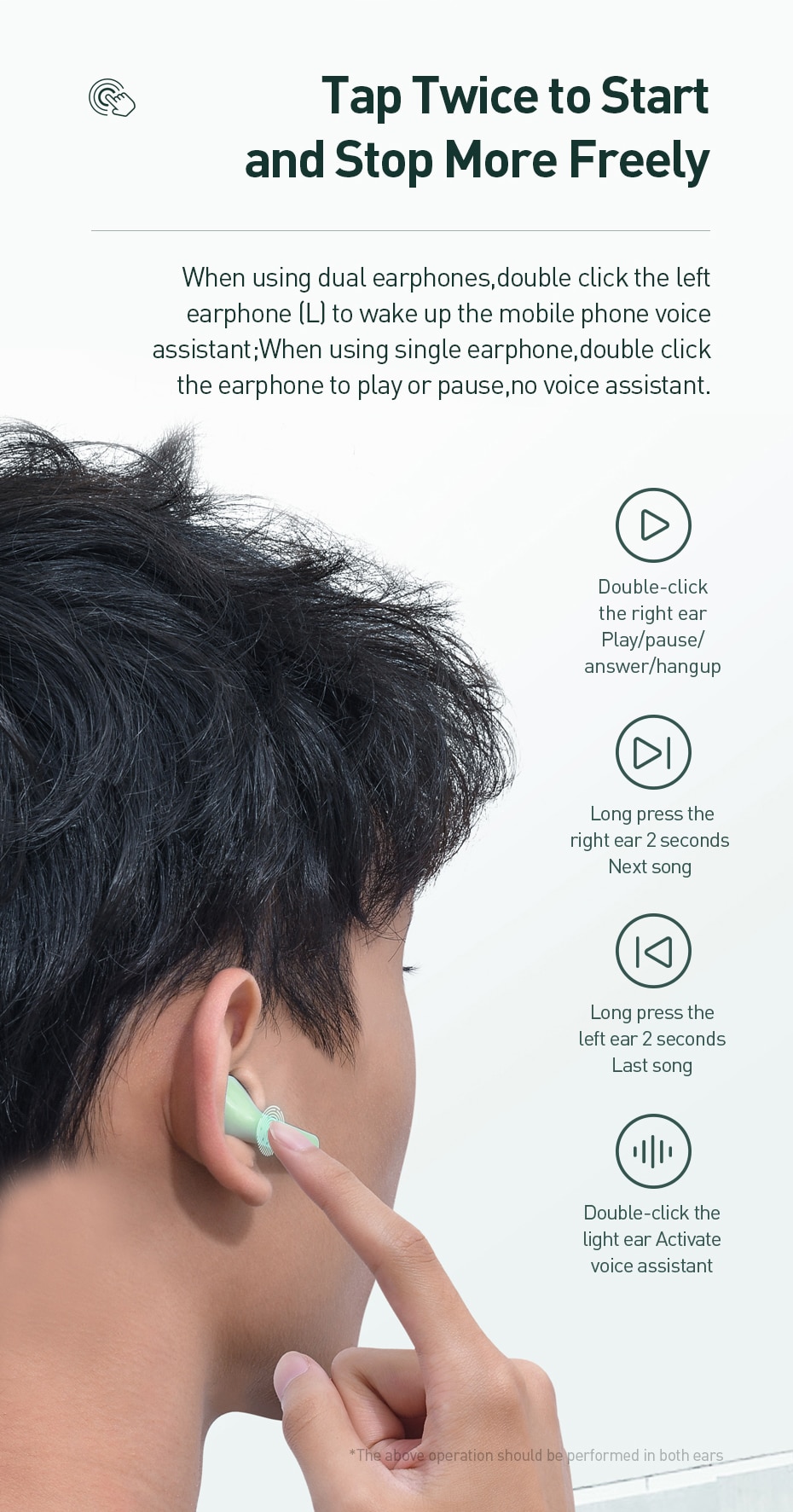 Baseus – écouteurs sans fil Bluetooth 5.0 W09 TWS, oreillettes pour iPhone 12 Pro Xiaomi