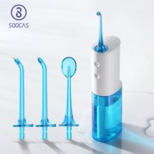 L’irrigateur portatif dentaire de Jet d’eau d’usb de Soocas W3 a Rechargeable l’irrigateur IPX7 pour nettoyer des dents