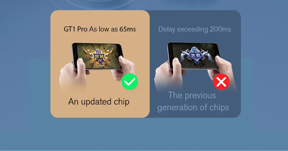 Haylou — Écouteurs Bluetooth stéréo, avec commandes tactiles et micro, batterie longue durée, sans fil, avec double micro