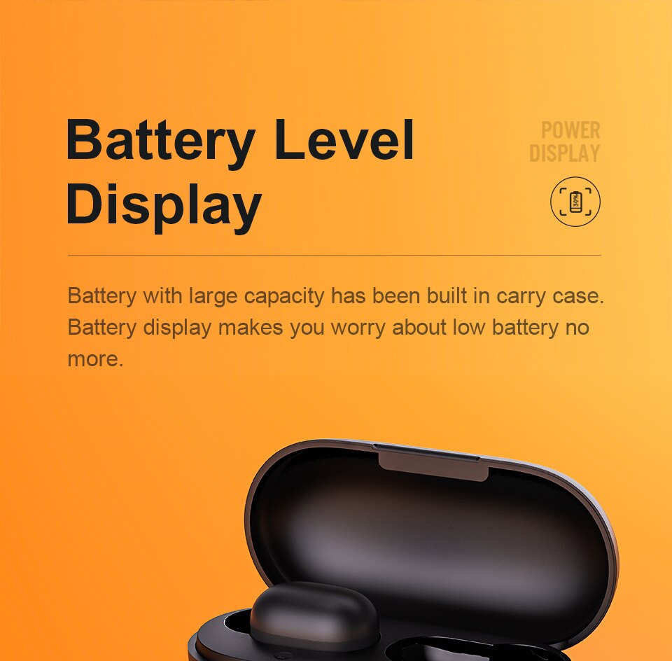 Haylou — Écouteurs Bluetooth stéréo, avec commandes tactiles et micro, batterie longue durée, sans fil, avec double micro