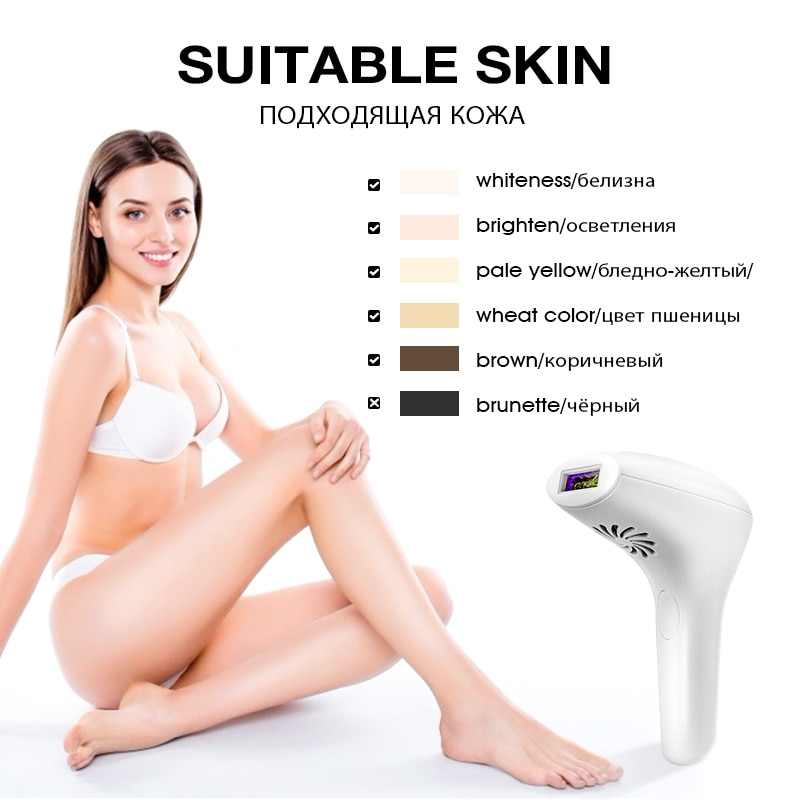 Épilateur Laser indolore à écran LCD, photoépilation permanente, 2020 000 flashs, sans douleur, IPL, nouveauté 999999