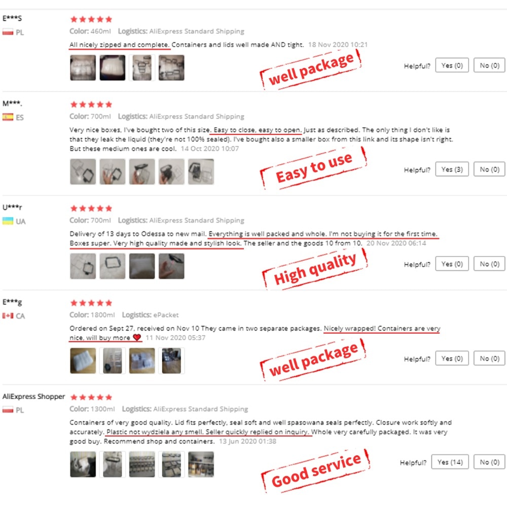 Récipients en plastique pour le stockage de la nourriture dans la cuisine, boîtes de conserve étanches et transparents, rangements pour multi-céréales et nouilles, réfrigérateur, 700/1300/1800ML