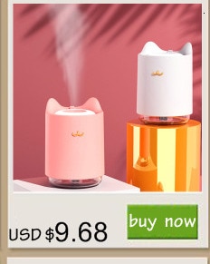 280ML Air Humidifier LED Candle Ultrasonic Cool Mist Essential Oil Diffuser USB Aroma Lamp Car Purifier Fogger Mist Maker