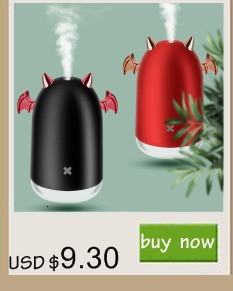 280ML Air Humidifier LED Candle Ultrasonic Cool Mist Essential Oil Diffuser USB Aroma Lamp Car Purifier Fogger Mist Maker